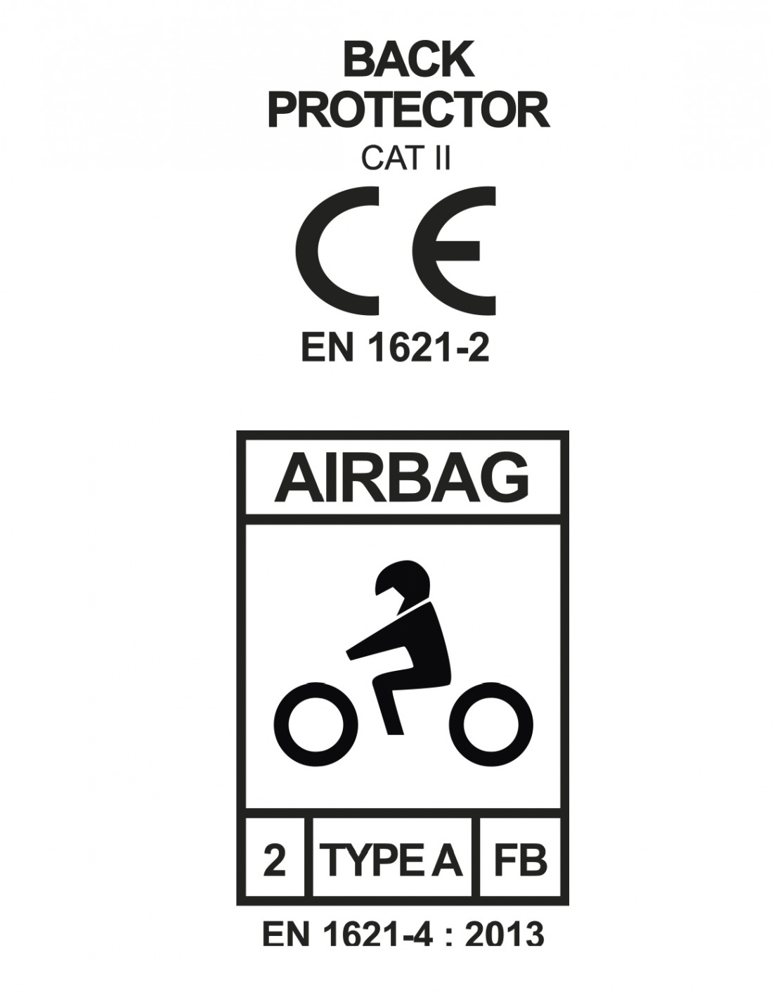 Chaleco airbag touring pro flúor homologado