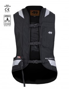 Chaleco airbag TOURING PRO Negro RockTool - Protector homologado