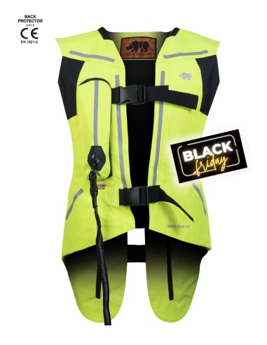 Chaleco airbag AIR PACK Rock Tool-Pequeño, plegable y urbano