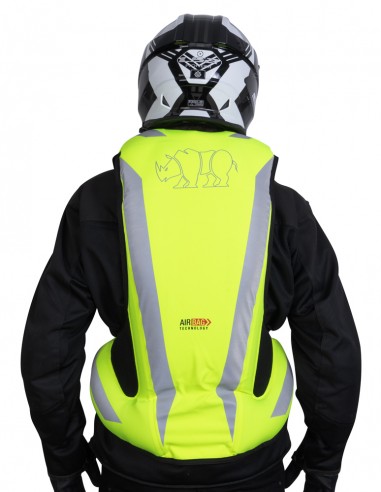 Chaleco airbag TOURING PRO FLUO RockTool - Protector homologado