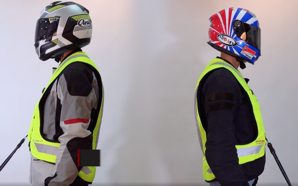 Chaleco De Airbag Moto Traje De Ciclismo Chaleco Inflable Anti