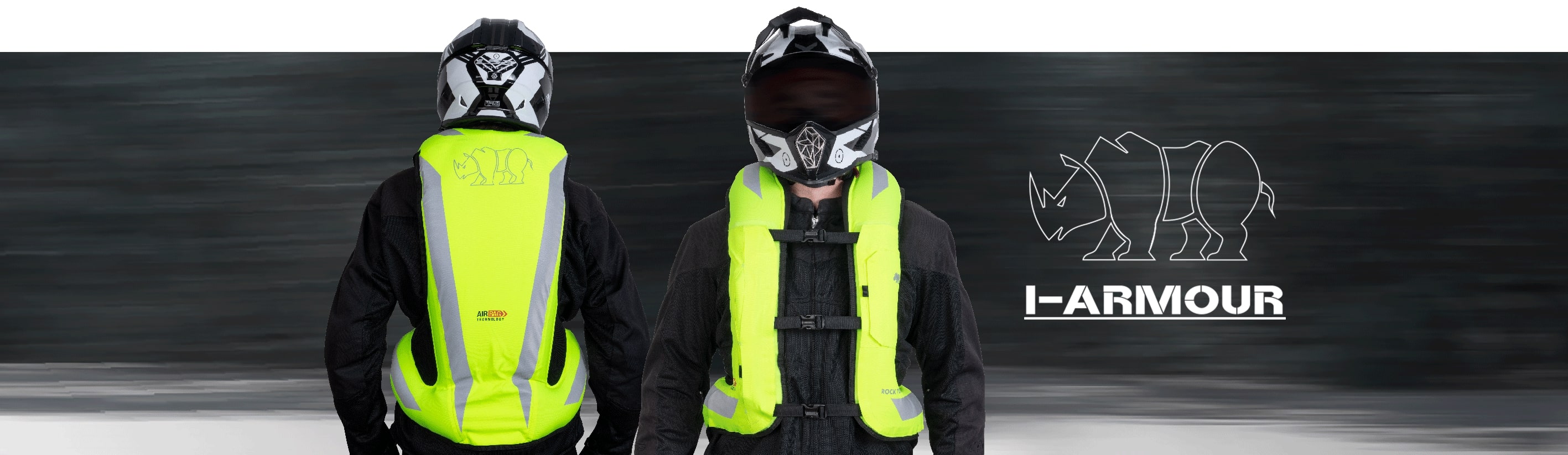 Gilet airbag pour moto rock tool CO air pack
